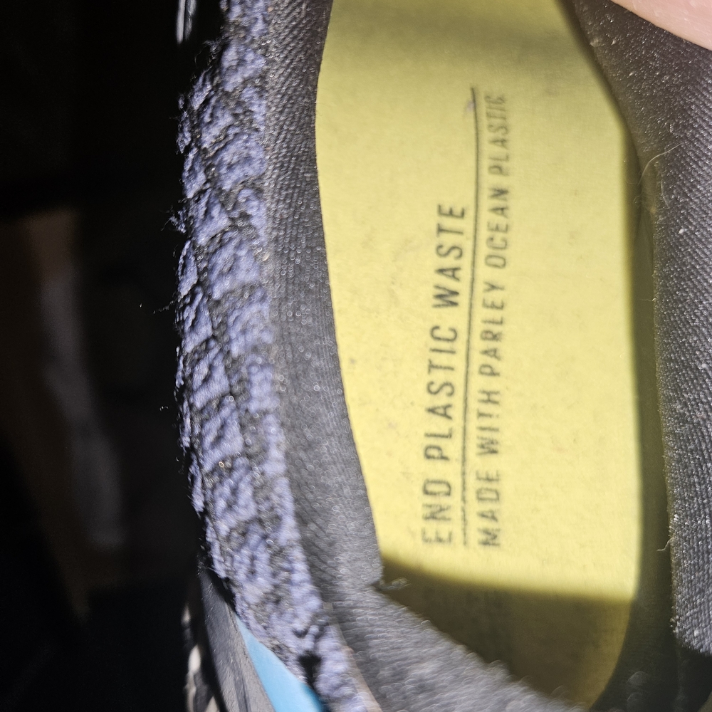 Adidas Black and Blue Running Shoes - Picture 8 of 9